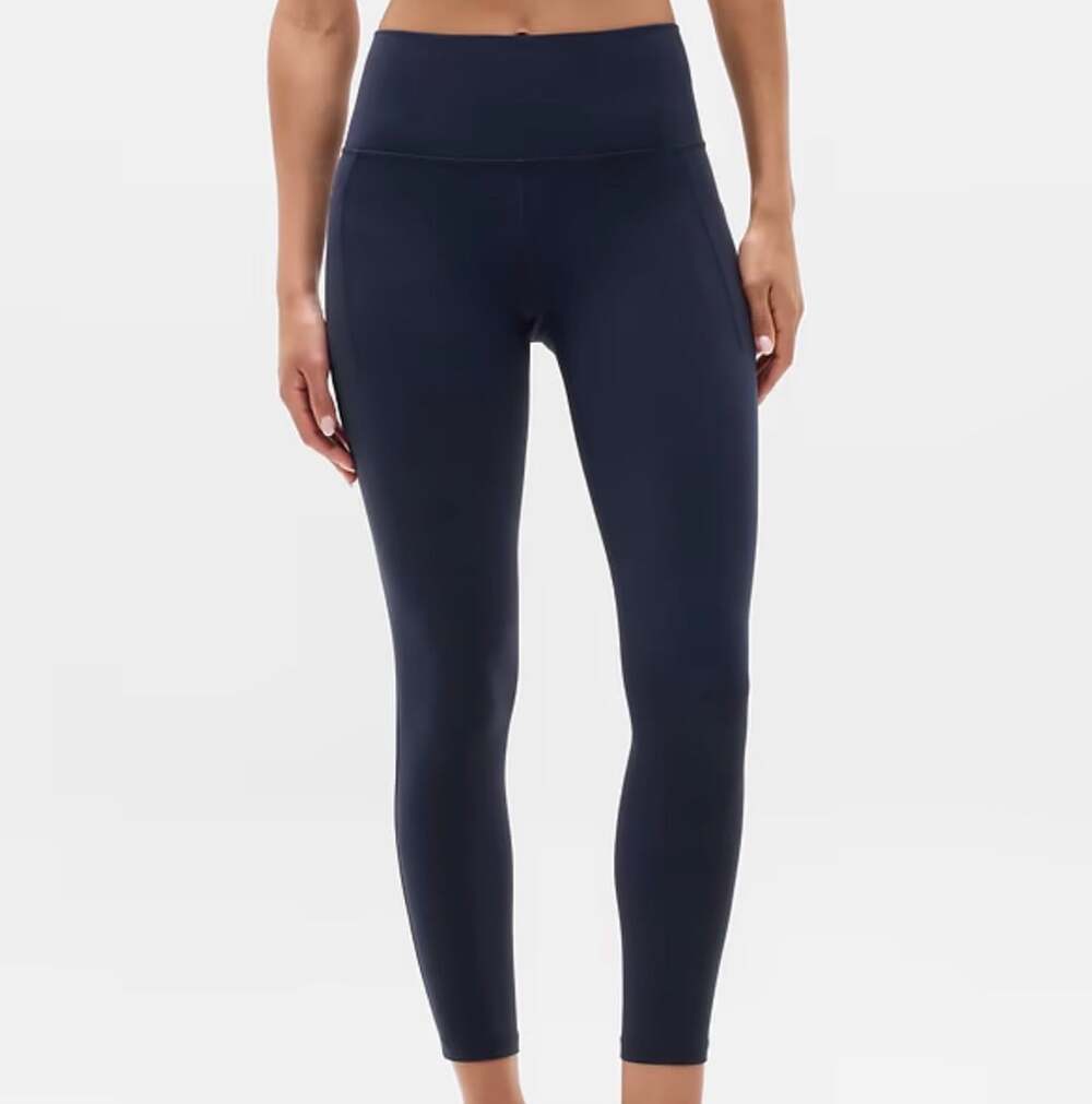 Athleta Salutation Stash 7/8 Tight Size S